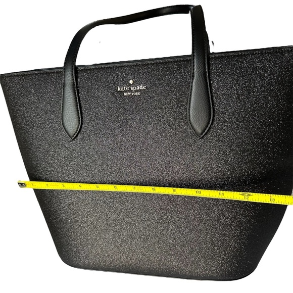 SOLD - KATE SPADE Glimmer Leather Tote Bag NWT Double Strap KE462 Large - Picture 12 of 13